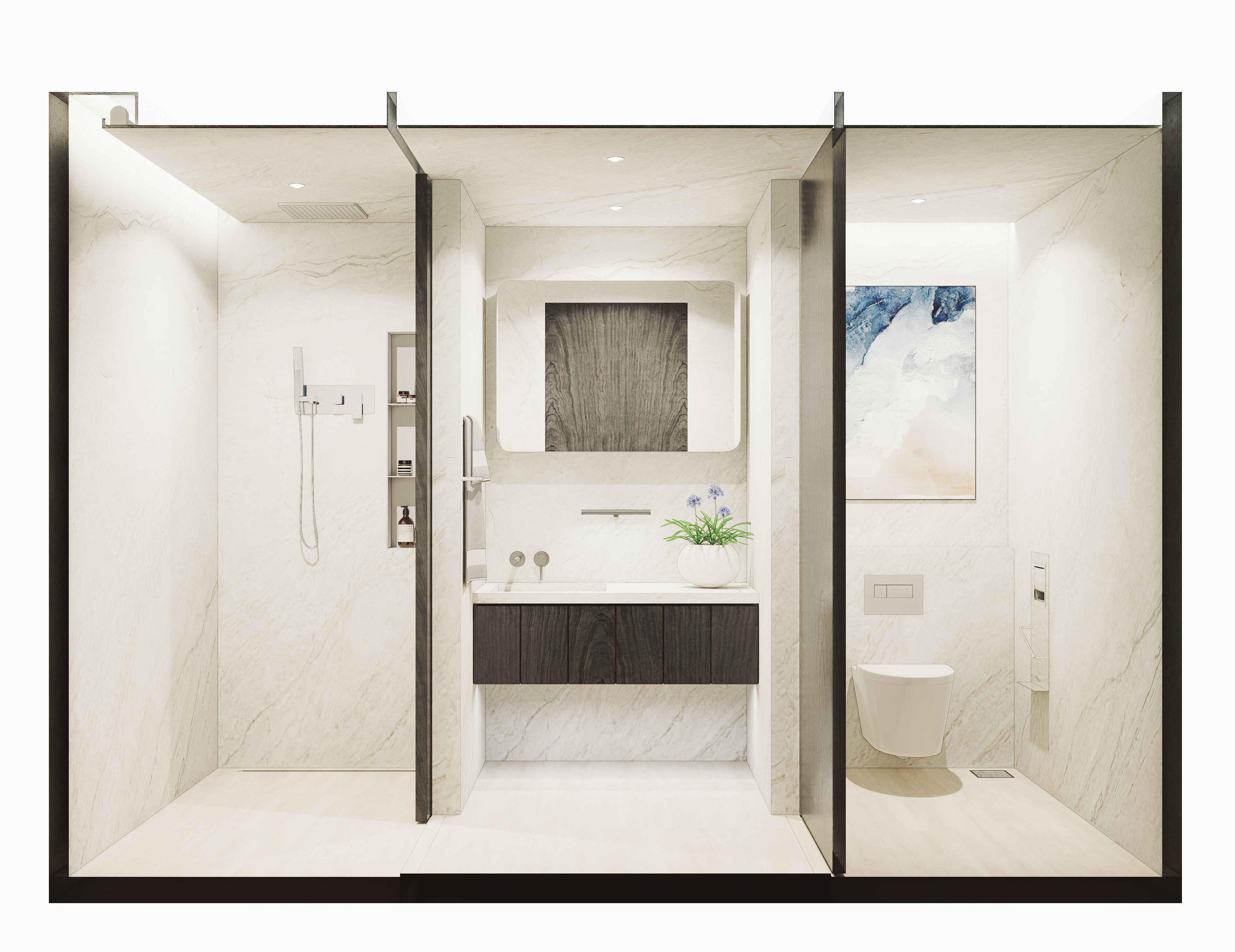 POSCO Prefab Restroom Design Final Render